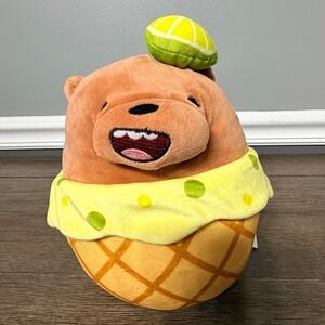 Miniso We Bare Bears Dessert Grizzly Bear Plush